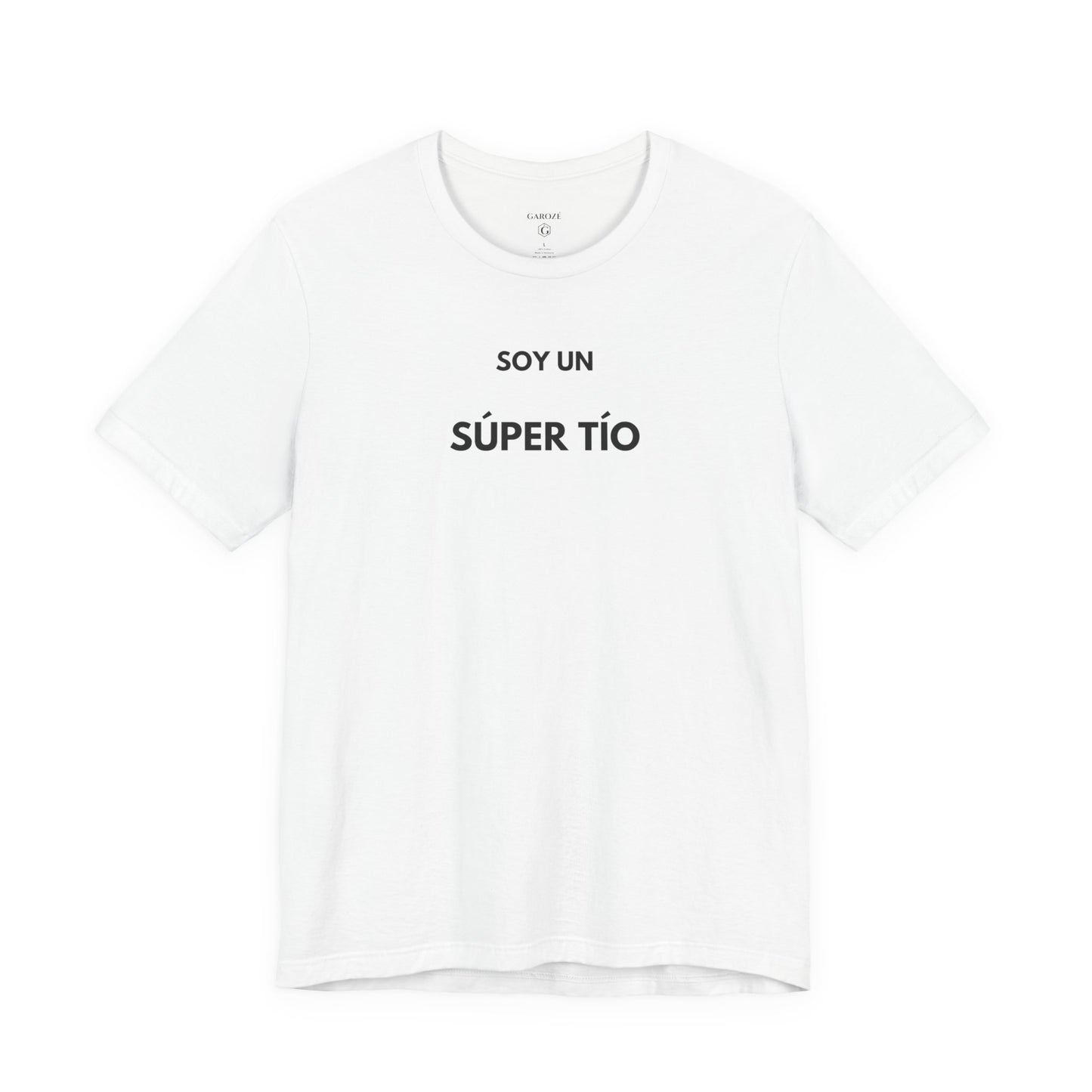 SOY UN SÚPER TÍO - Camiseta Divertida en Español | GAROZÉ Edición Especial