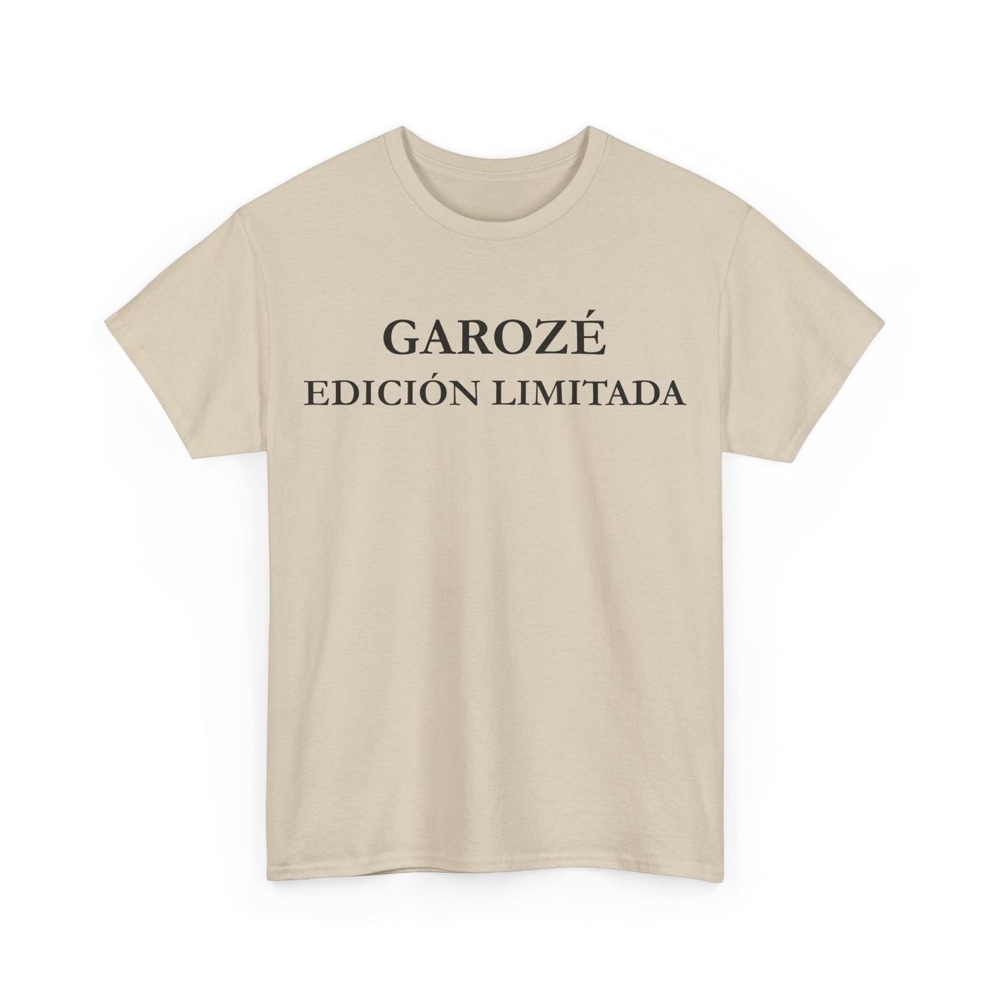 GAROZÉ — EDICIÓN LIMITADA (Black Embroidery Tee)