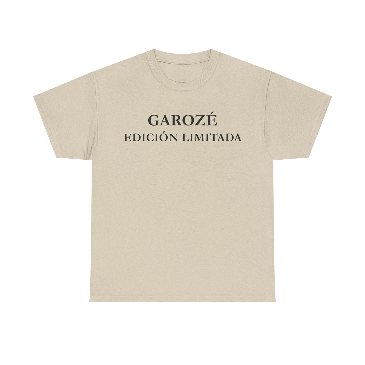 GAROZÉ — EDICIÓN LIMITADA (Black Embroidery Tee)
