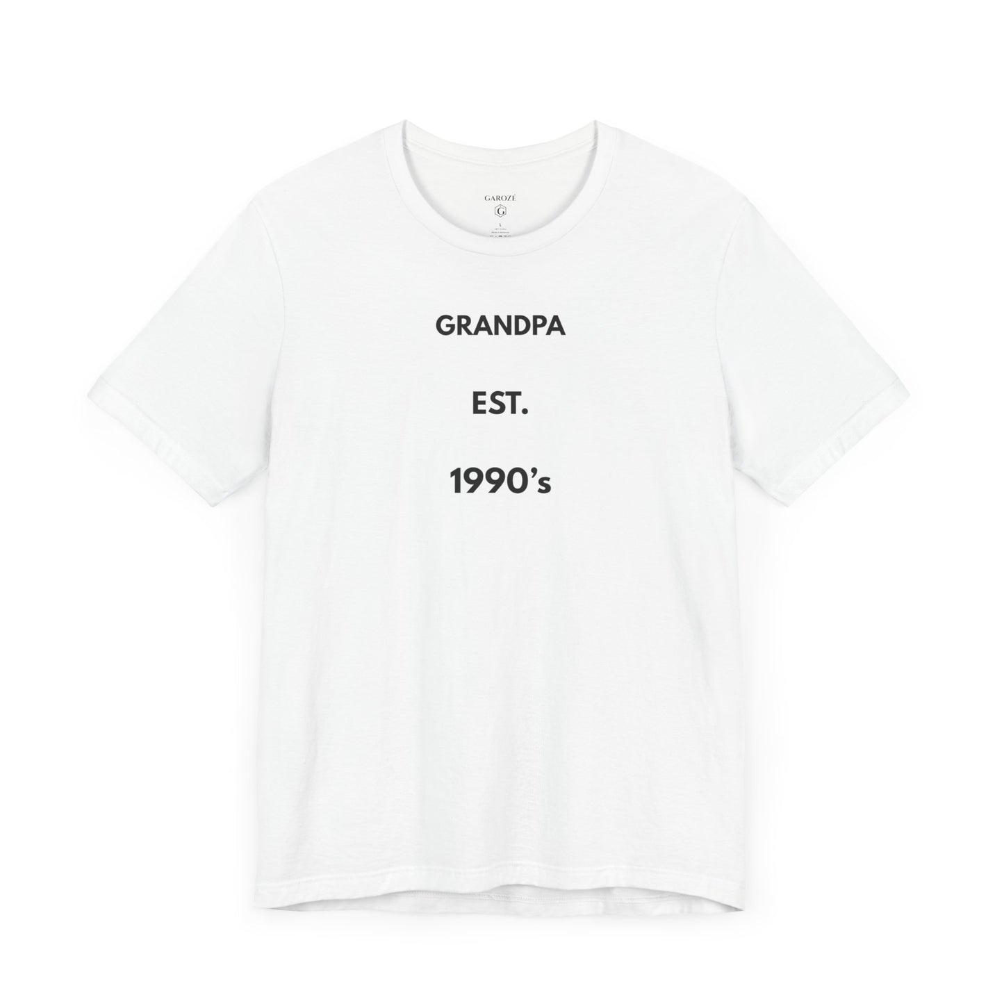 GRANDPA EST. 1990s — Limited Edition T-Shirt (GAROZÉ)