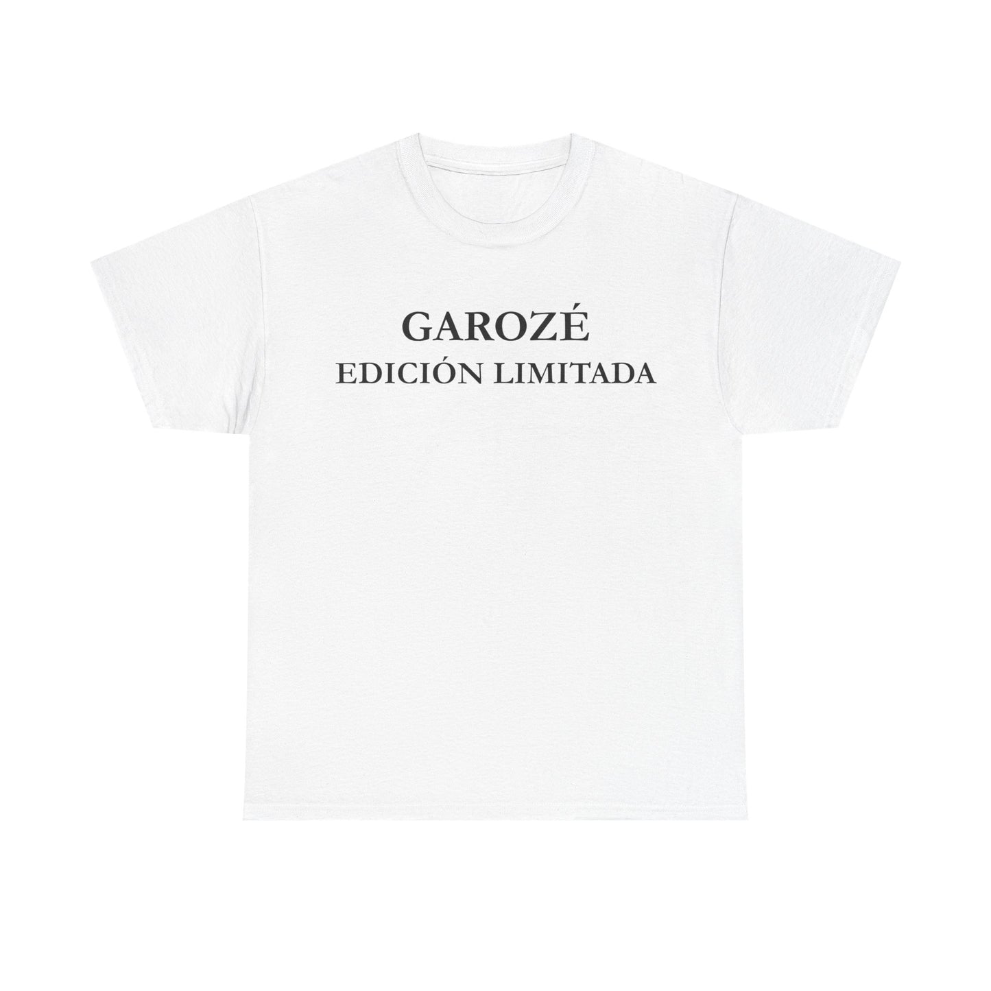 GAROZÉ — EDICIÓN LIMITADA (Black Embroidery Tee)