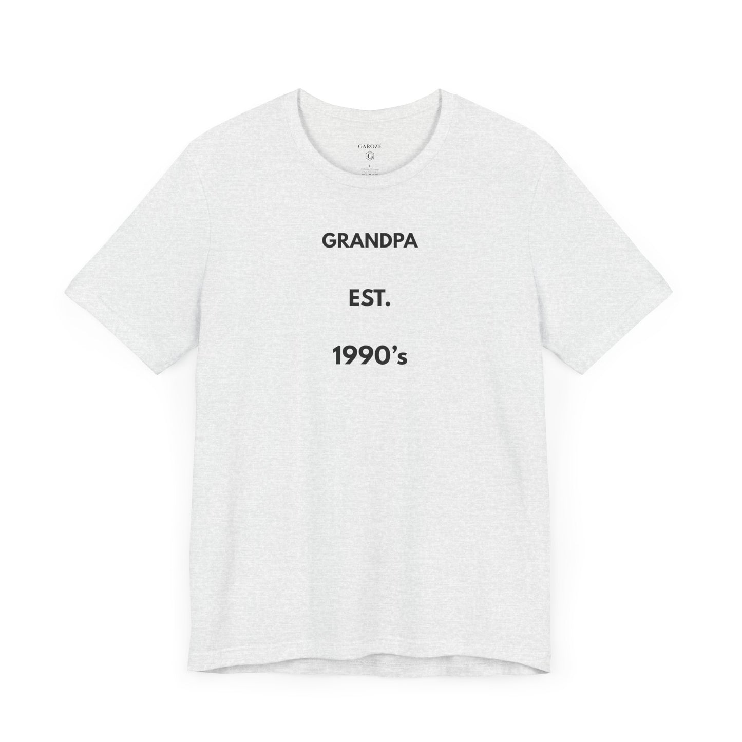 GRANDPA EST. 1990s — Limited Edition T-Shirt (GAROZÉ)