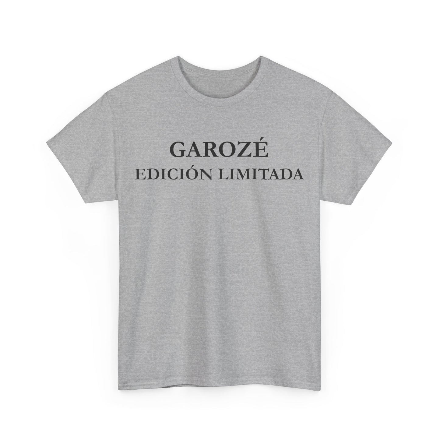 GAROZÉ — EDICIÓN LIMITADA (Black Embroidery Tee)