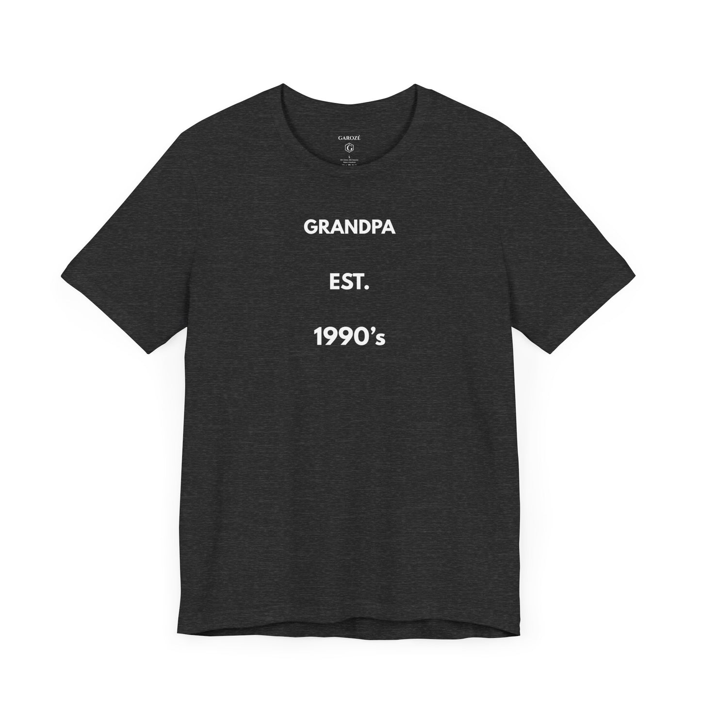 GRANDPA EST. 1990s — Limited Edition T-Shirt (GAROZÉ)