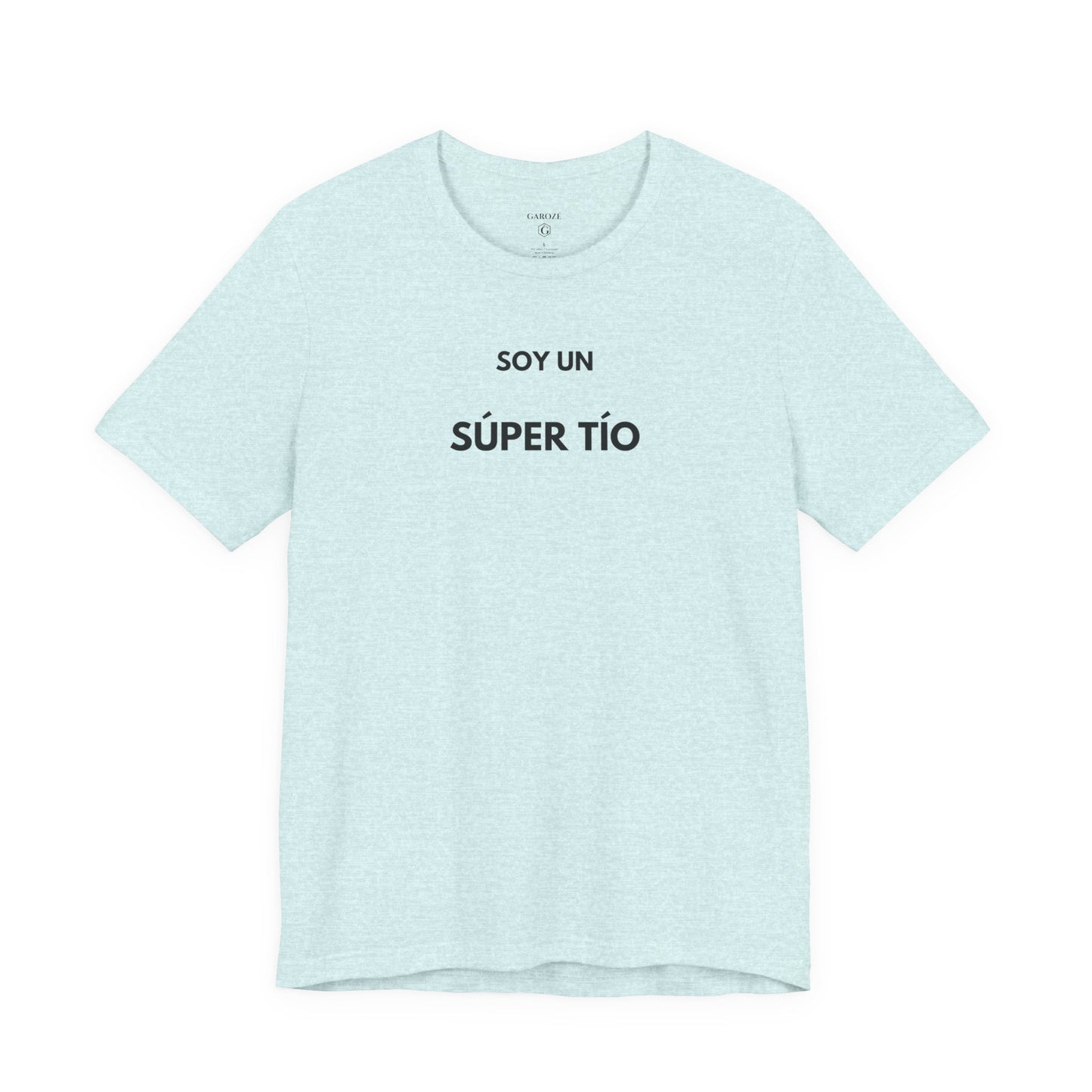 SOY UN SÚPER TÍO - Camiseta Divertida en Español | GAROZÉ Edición Especial