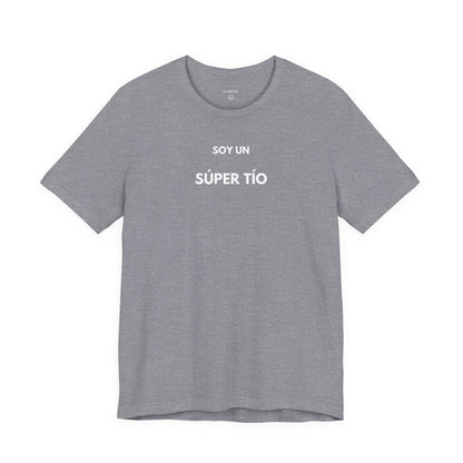 SOY UN SÚPER TÍO - Camiseta Divertida en Español | GAROZÉ Edición Especial