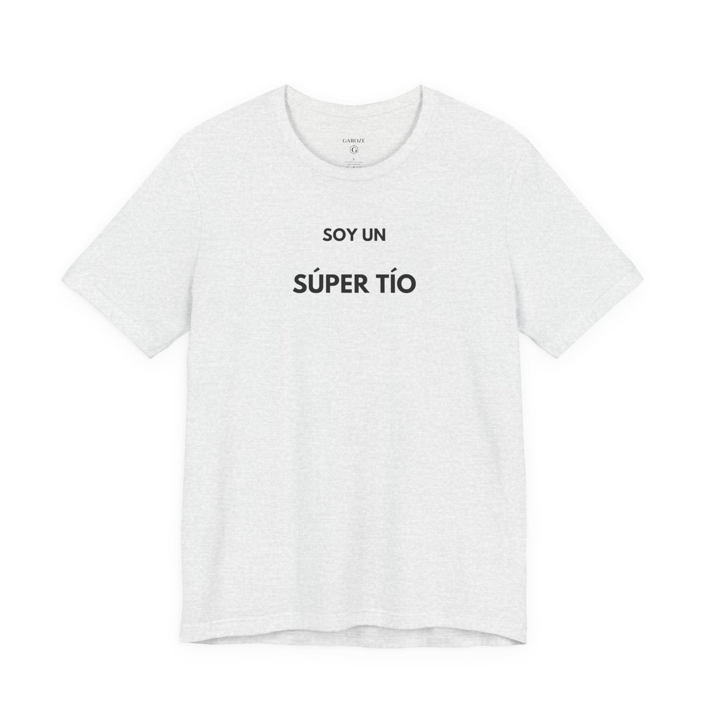 SOY UN SÚPER TÍO - Camiseta Divertida en Español | GAROZÉ Edición Especial