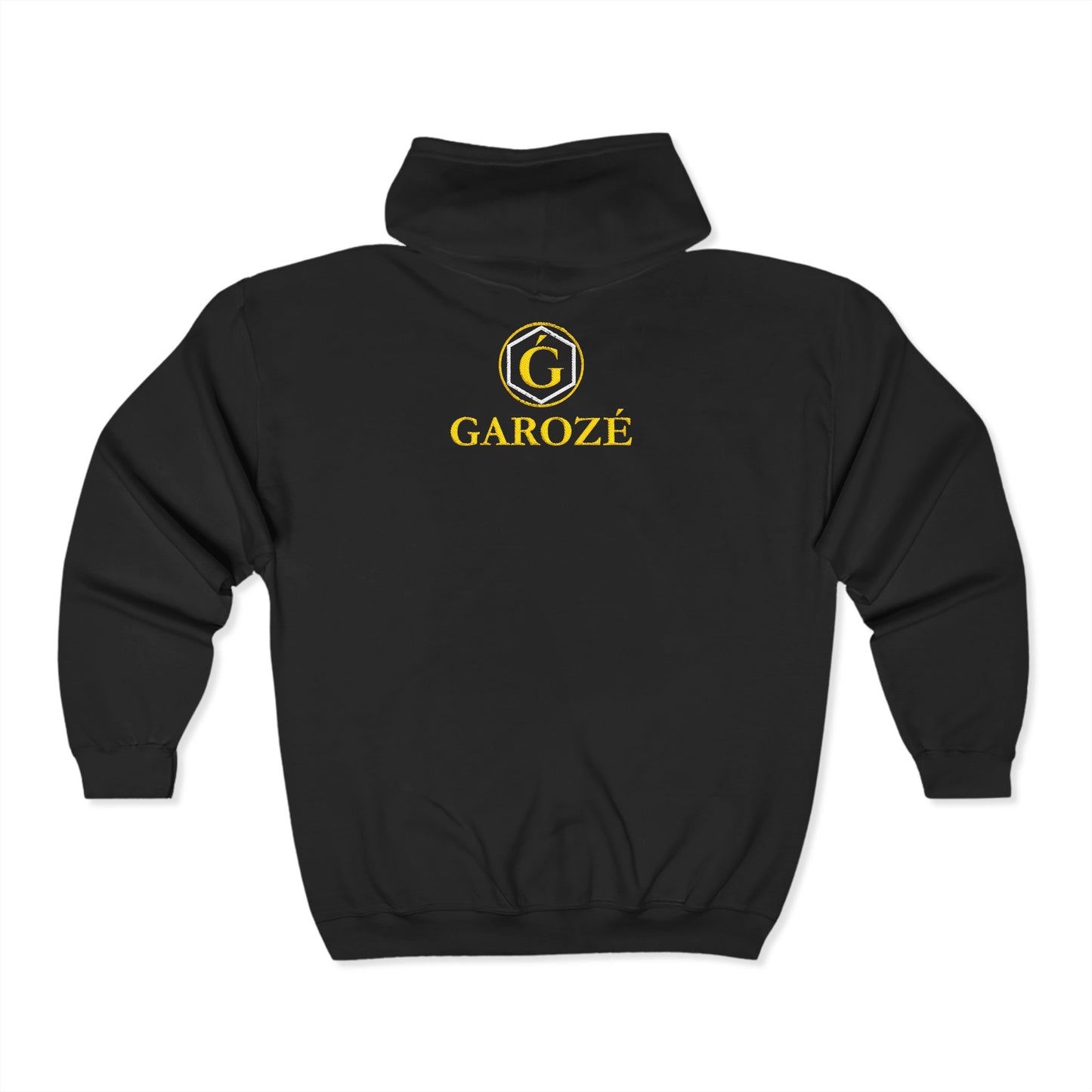 GAROZÉ Signature Zip Hoodie — Embroidered Legacy Edition