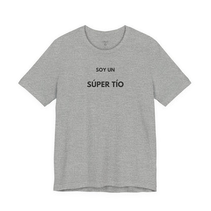 SOY UN SÚPER TÍO - Camiseta Divertida en Español | GAROZÉ Edición Especial