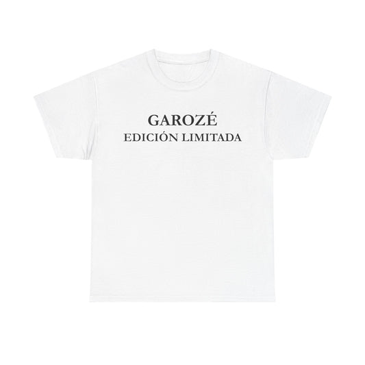 GAROZÉ — EDICIÓN LIMITADA (Black Embroidery Tee)