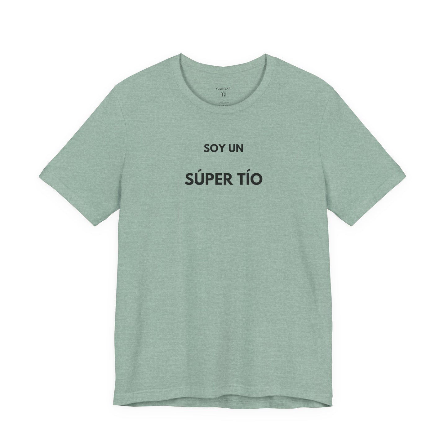 SOY UN SÚPER TÍO - Camiseta Divertida en Español | GAROZÉ Edición Especial