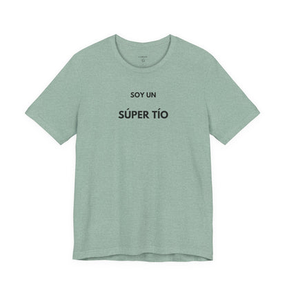 SOY UN SÚPER TÍO - Camiseta Divertida en Español | GAROZÉ Edición Especial