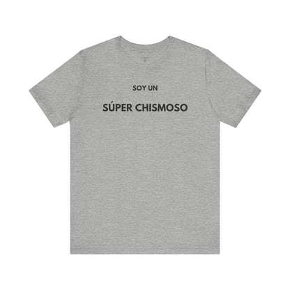 SOY UN SÚPER CHISMOSO - Camiseta Divertida en Español | GAROZÉ Edición Especial