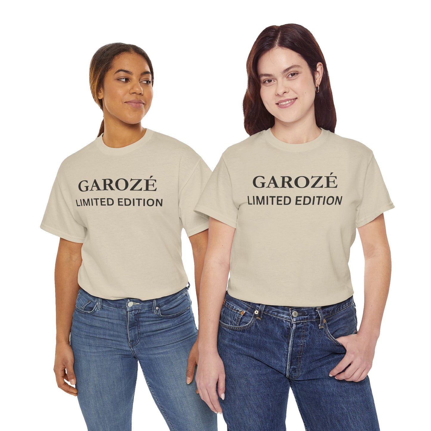 GAROZÉ Embroidered Tee — Día | GAROZÉ